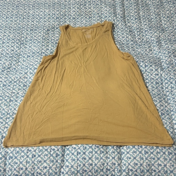 American Eagle Outfitters Tan Tank Top - Picture 1 of 3